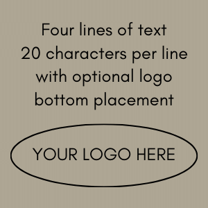 8 x 8 Logo Bottom